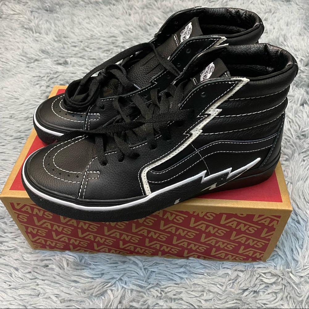 Vans Sk8 Hi Bolt Mens High Top Sneakers Sz 7.5, 8